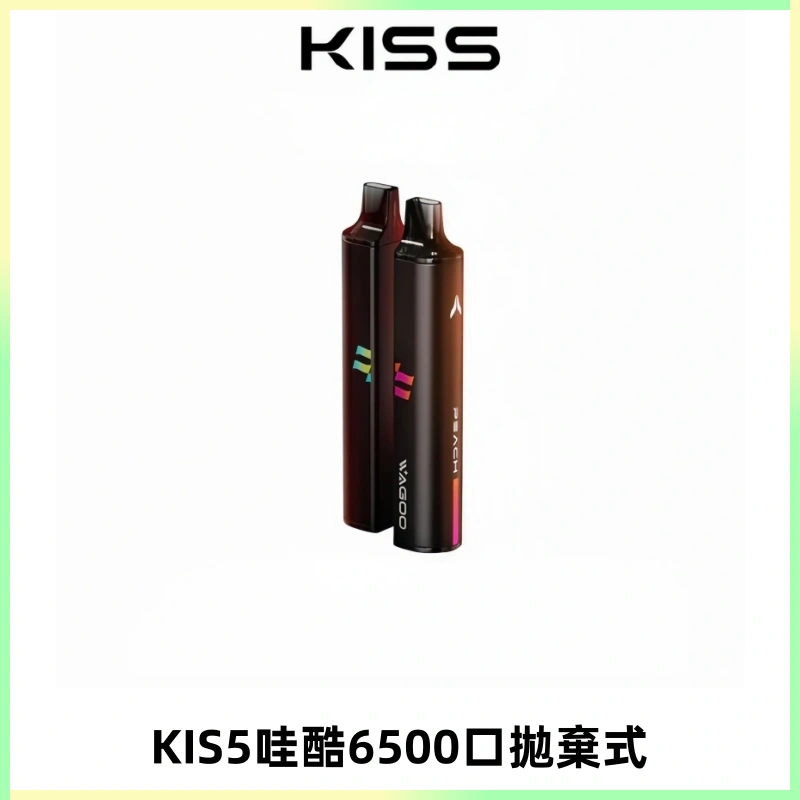 KIS5WAGOO哇酷6500口拋棄式 | 自由混搭雙口味 | 雙芯組合