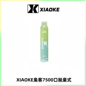 XIAOKE梟客7500Puffs跑馬燈拋棄式電子煙 可發光一次性